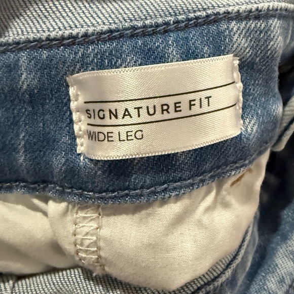 Lane Bryant Blue Denim Overalls Wide Leg - Picture 12 of 12